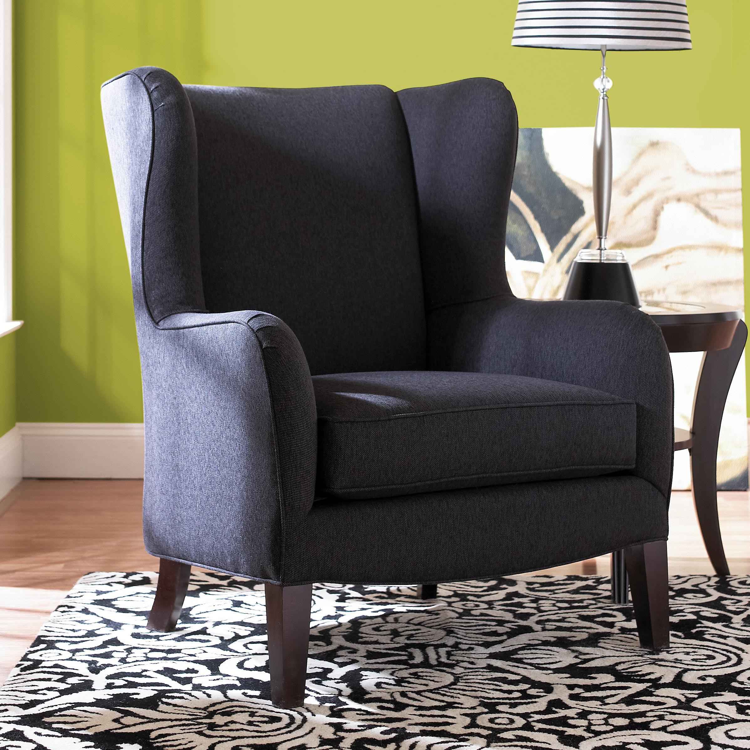 Klaussner Chairs and Accents Polo Accent Wing Chair Johnny Janosik